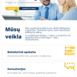 tinklapio kūrimas mobiliems